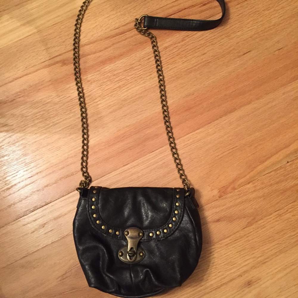 Annabella Black Crossbody Purse